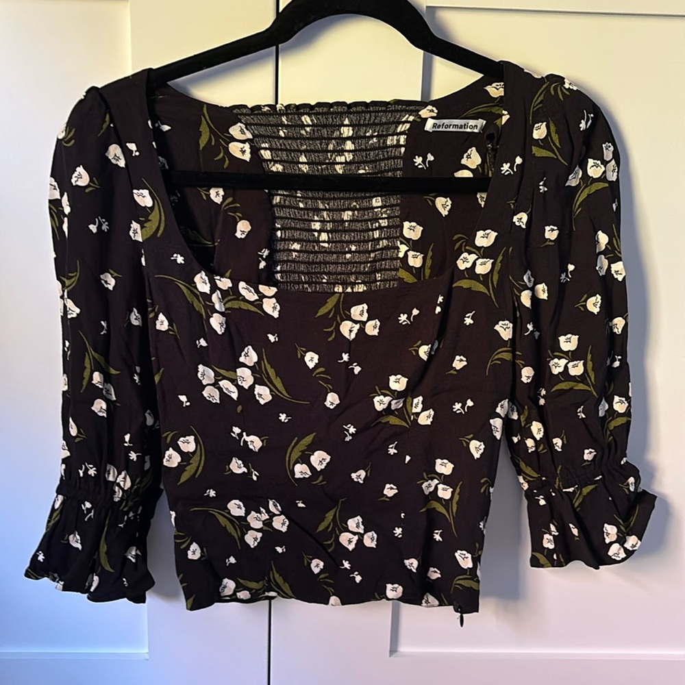 Floral Reformation Top